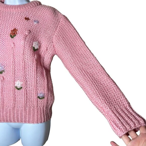 Vintage Mister Noah Pink Knit Sweater - Picture 6 of 8